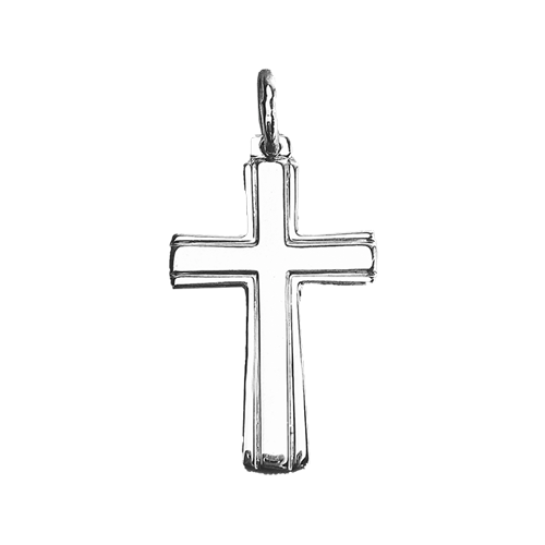 Silver Cross Pendant (27.90mm x 18.50mm)