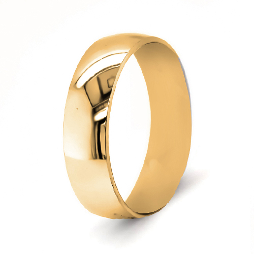 9kt Yellow Gold Supreme Fit Wedding Band (6mm)