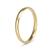 9kt Yellow Gold Plain Straight Side Band (2.10mm)