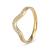 9kt Yellow Gold Cubic Zirconia Broad Pave' Side Band (0.15ct)